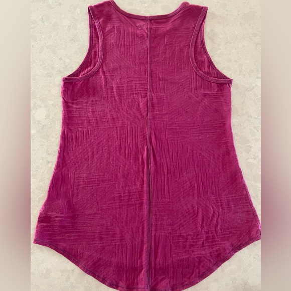 DSG Berry Tie Back Sleeveless Shirt M - Picture 2 of 8